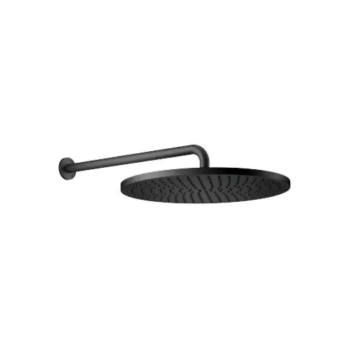 DORNBRACHT-Regenbrause-mit-Wandanbindung-SERIENSPEZIFISCH-28659970-400-mm-Schwarz-matt-28659970-33 gallery number 1